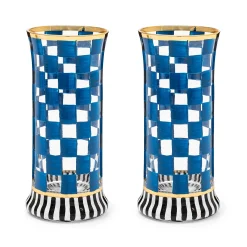 Holiday|Drinkware|MacKenzie-Childs Carnival Royal Highball Glass, Set of 2