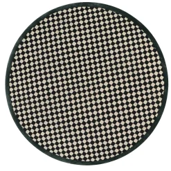 Rugs|MacKenzie-Childs Check It Out Emerald 6' Round Rug