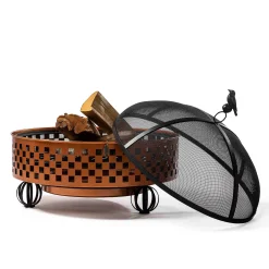 Outdoor|Spring|MacKenzie-Childs Check It Out Fire Pit