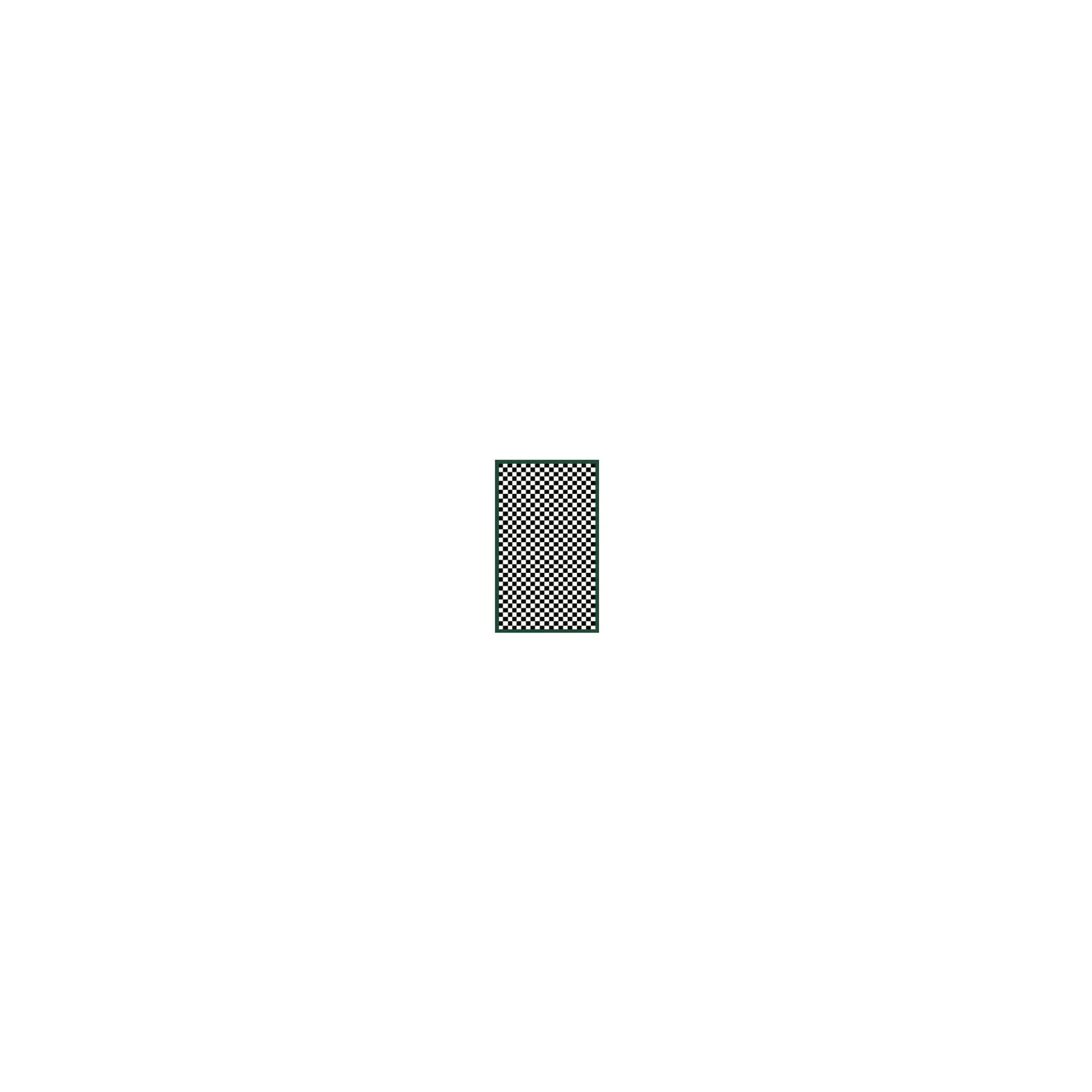 Rugs|MacKenzie-Childs Check It Out Rug Emerald 2'6 x 8' Runner