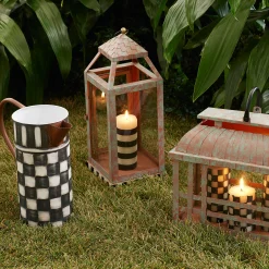 Spring|Outdoor|MacKenzie-Childs Check It Out Watering Can