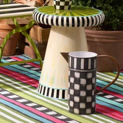 Spring|Outdoor|MacKenzie-Childs Check It Out Watering Can