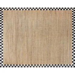 Rugs|MacKenzie-Childs Check Jute  8' x 10' Rug