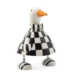 Spring|Outdoor|MacKenzie-Childs Checked Metal Goose