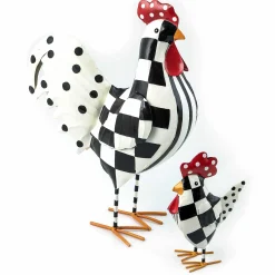 Outdoor|Room Accents|MacKenzie-Childs Checkerdot Rooster - Large