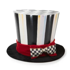 Holiday|Room Accents|MacKenzie-Childs Checkmate Top Hat Tree Topper