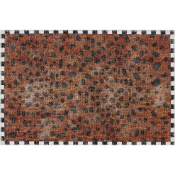 Rugs|MacKenzie-Childs Cheetah 2' x 3' Washable Rug
