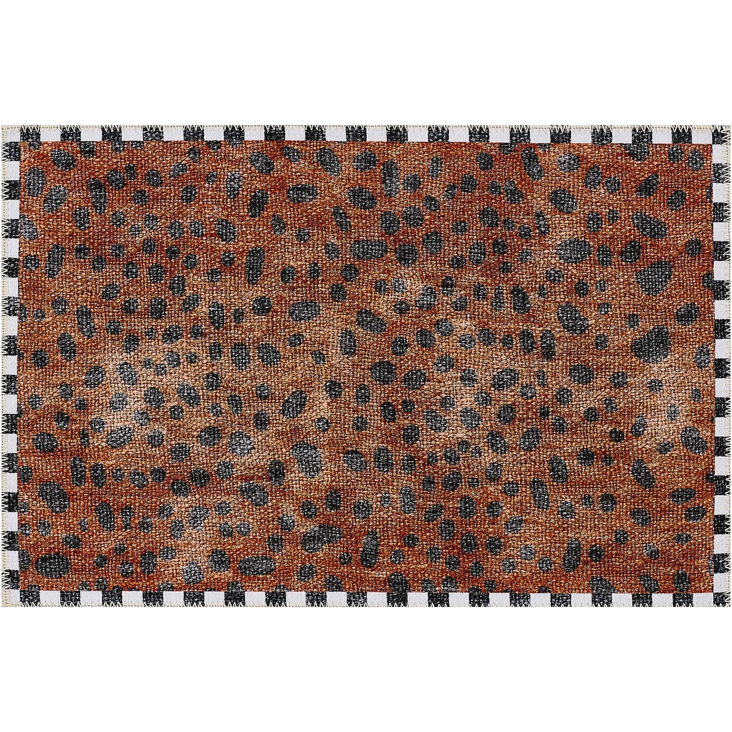 Rugs|MacKenzie-Childs Cheetah 2' x 3' Washable Rug
