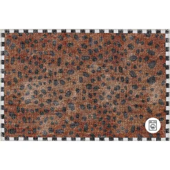 Rugs|MacKenzie-Childs Cheetah 2' x 3' Washable Rug
