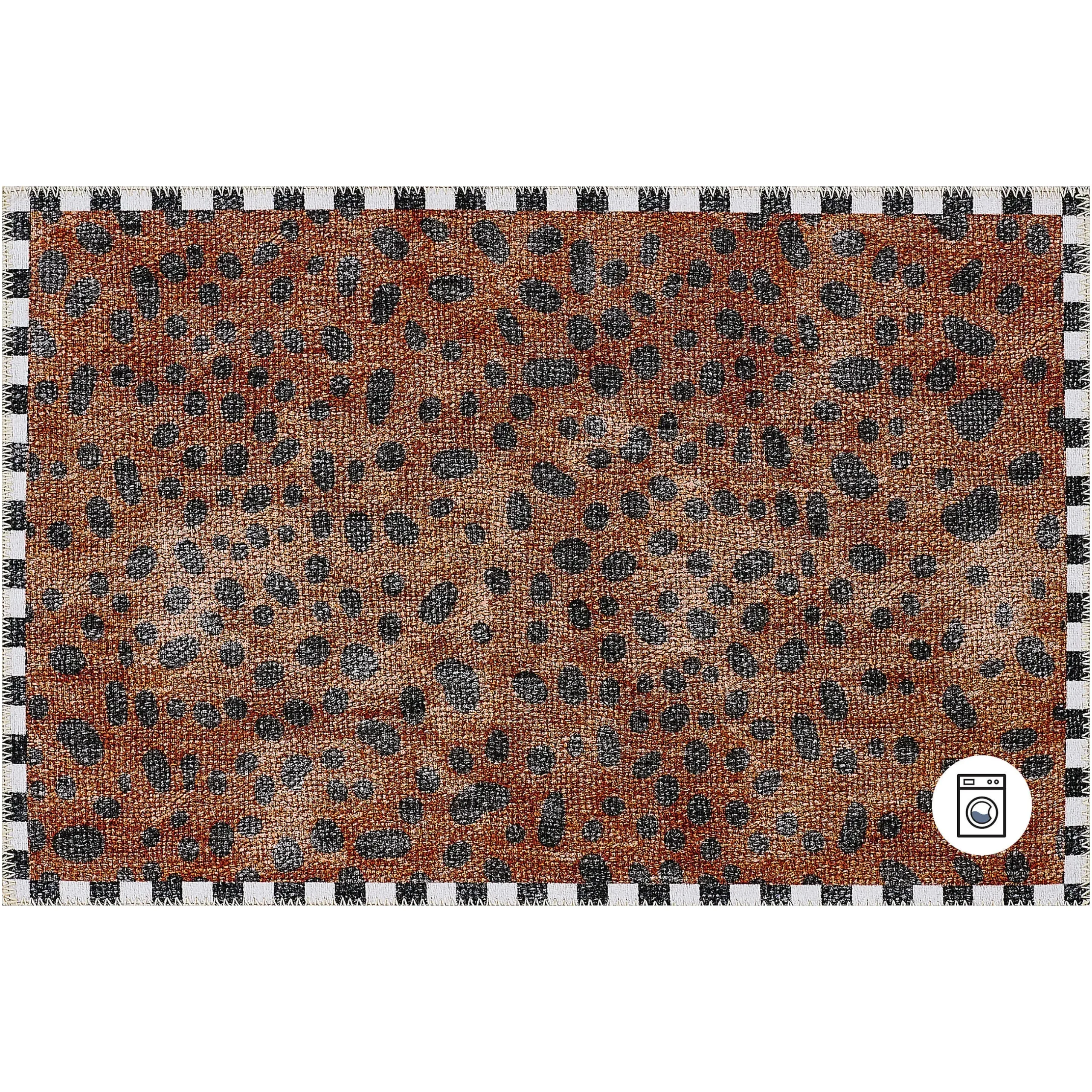 Rugs|MacKenzie-Childs Cheetah 2' x 3' Washable Rug
