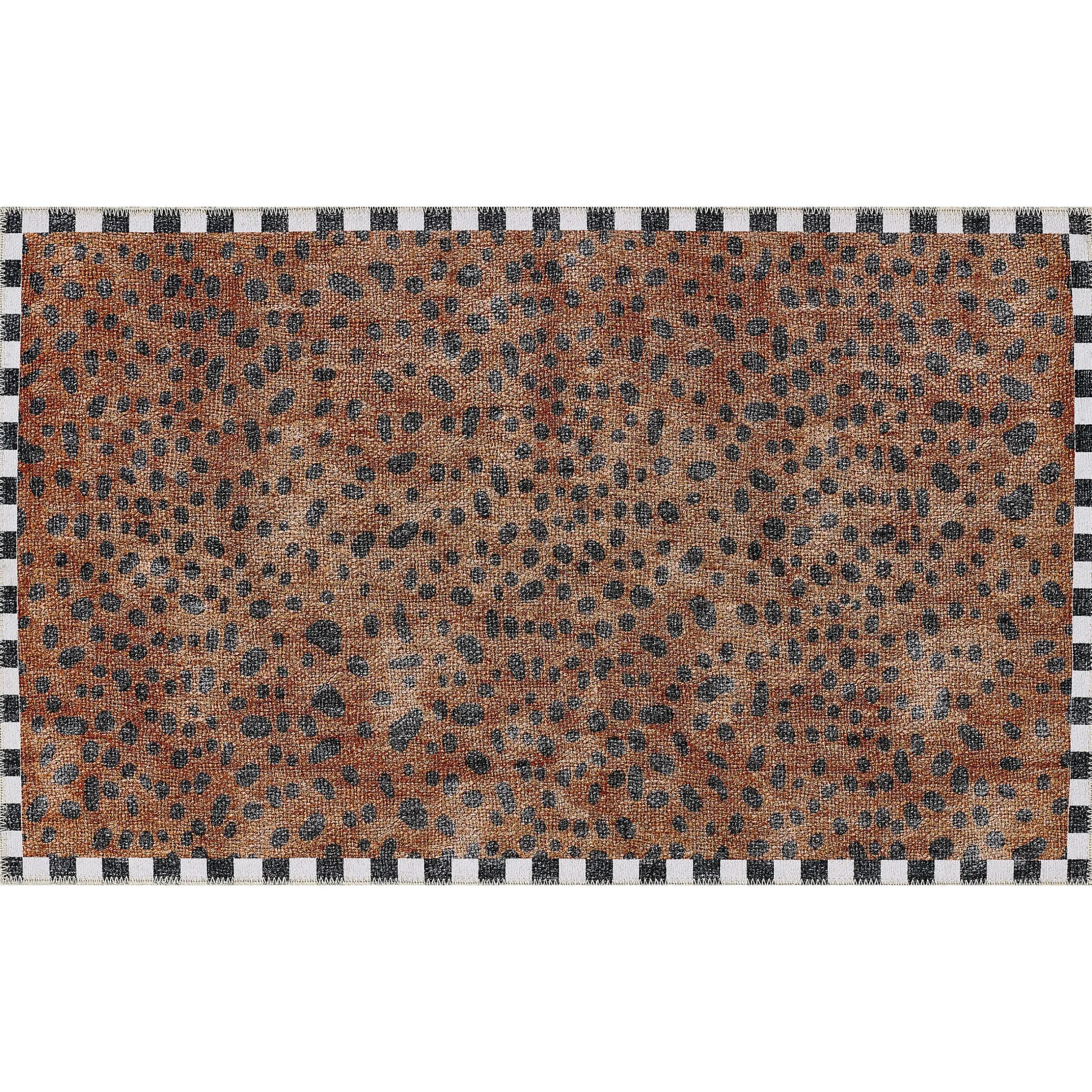 Rugs|MacKenzie-Childs Cheetah 3' x 5' Washable Rug