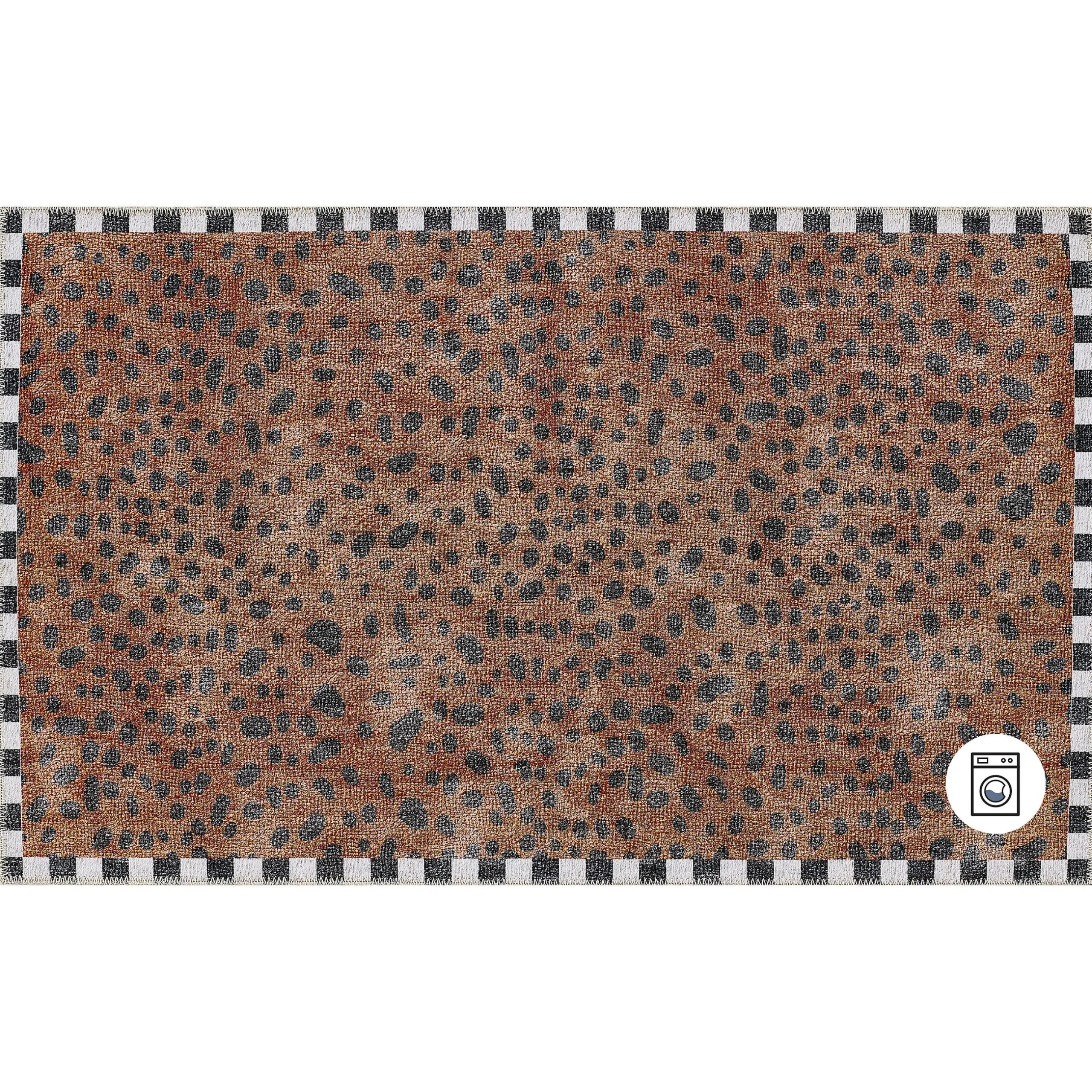 Rugs|MacKenzie-Childs Cheetah 3' x 5' Washable Rug