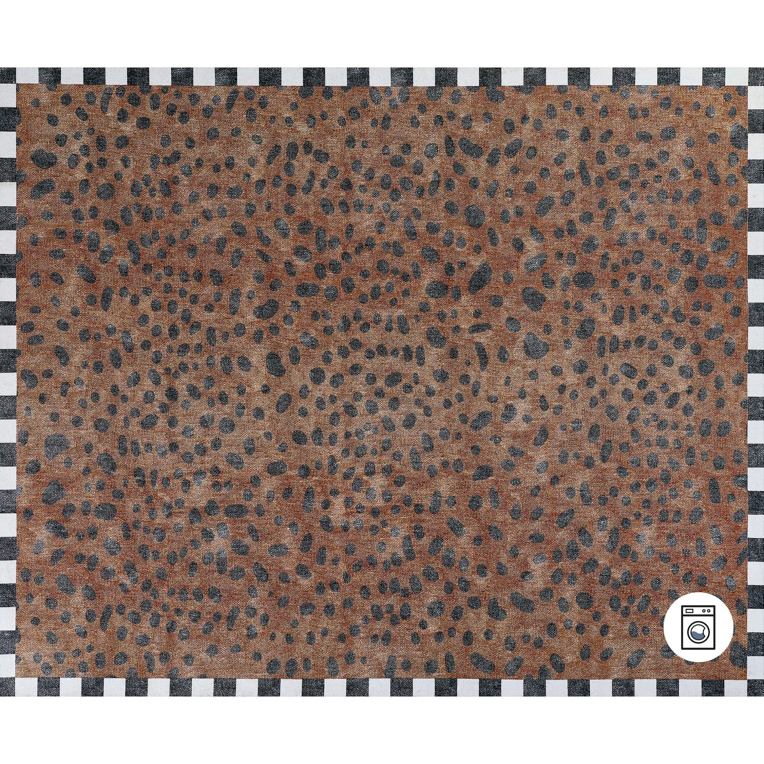 Rugs|MacKenzie-Childs Cheetah 8' x 10' Washable Rug