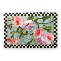 Bath & Bath Accessories|MacKenzie-Childs Chelsea Garden Bath Rug