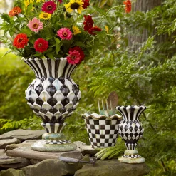 Spring|The Fall Shop|MacKenzie-Childs Cheltenham Ceramic Thistle Urn