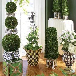 Spring|The Fall Shop|MacKenzie-Childs Cheltenham Ceramic Thistle Urn