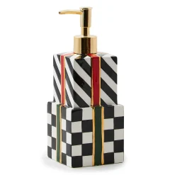 Bath & Bath Accessories|Room Accents|MacKenzie-Childs Christmas Gift Soap Dispenser