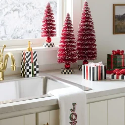 Bath & Bath Accessories|Room Accents|MacKenzie-Childs Christmas Gift Soap Dispenser