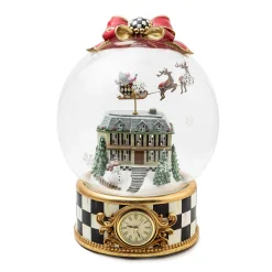 Holiday|Room Accents|MacKenzie-Childs Christmas Magic Globe Clock
