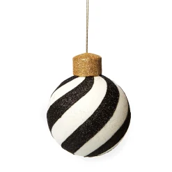 Holiday|Decor Sets|MacKenzie-Childs Classic Courtly Glass Ornaments, Set of 4