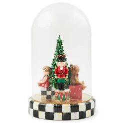 Holiday|Room Accents|MacKenzie-Childs Classic Courtly Illuminated Nutcracker Cloche
