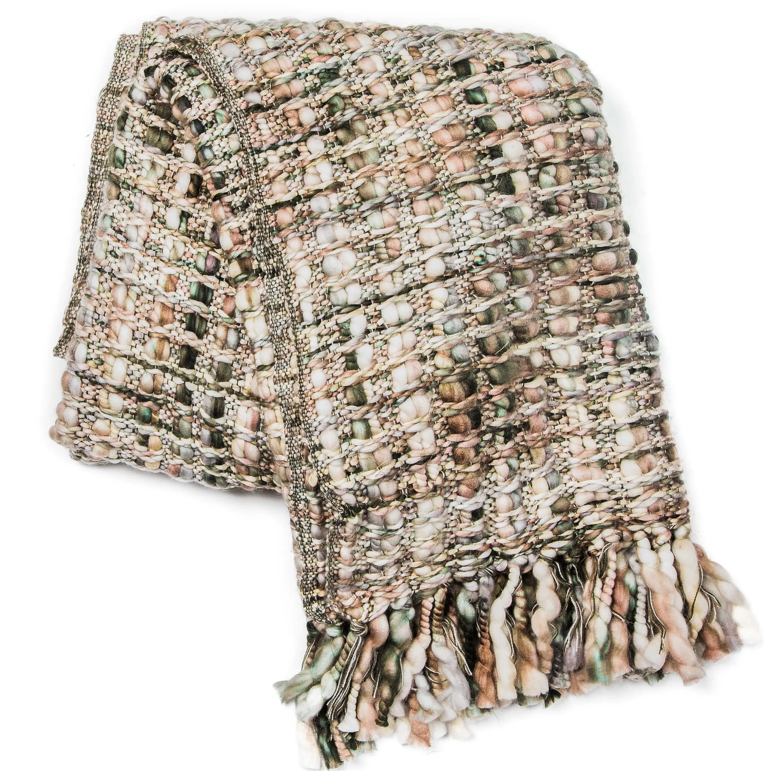 Pillows, Throws, & Cushions|Room Accents|MacKenzie-Childs Cobblestone Basket Weave Throw