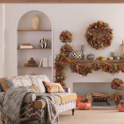 Pillows, Throws, & Cushions|Room Accents|MacKenzie-Childs Cobblestone Basket Weave Throw