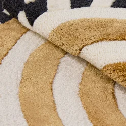Rugs|MacKenzie-Childs Concentric Circle Wheat 6' Round Rug