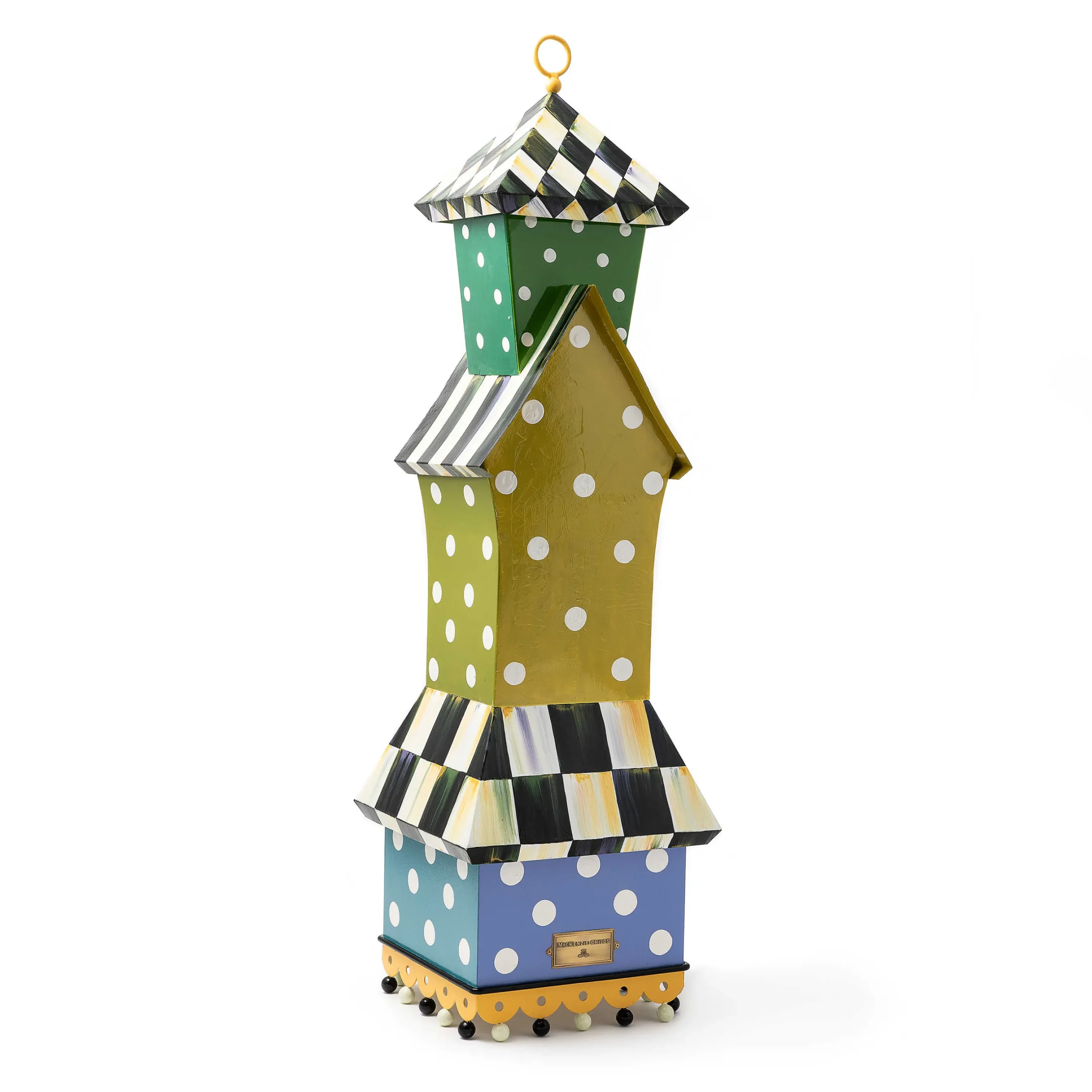 Spring|Outdoor|MacKenzie-Childs Condominium Birdhouse