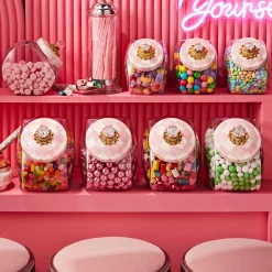 Spring|Kitchen Storage & Organization|MacKenzie-Childs Cookie Jar with Rosy Check Lid