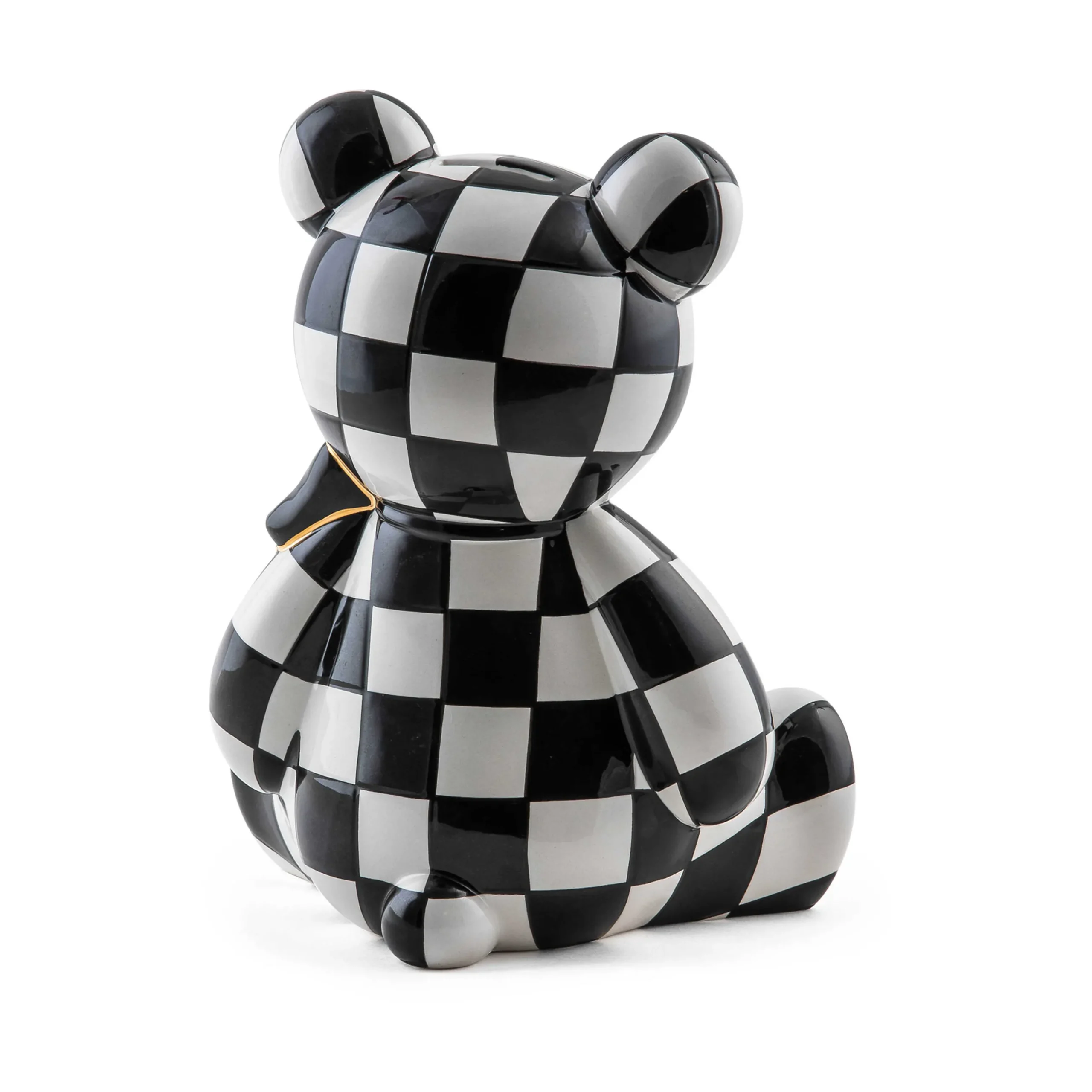 Room Accents|MacKenzie-Childs Courtly Bear Bank