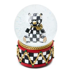 Room Accents|MacKenzie-Childs Courtly Bear Snow Globe
