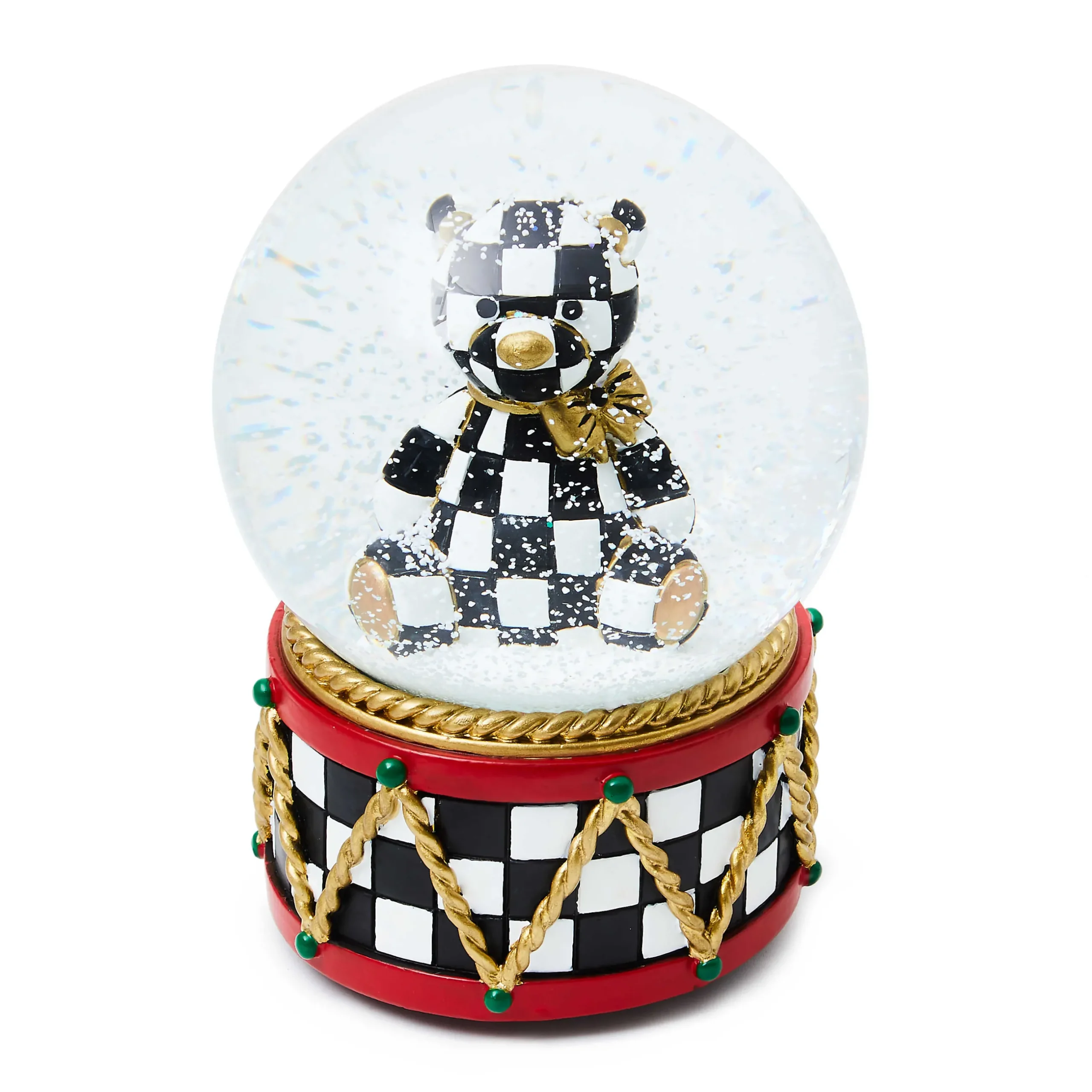 Room Accents|MacKenzie-Childs Courtly Bear Snow Globe