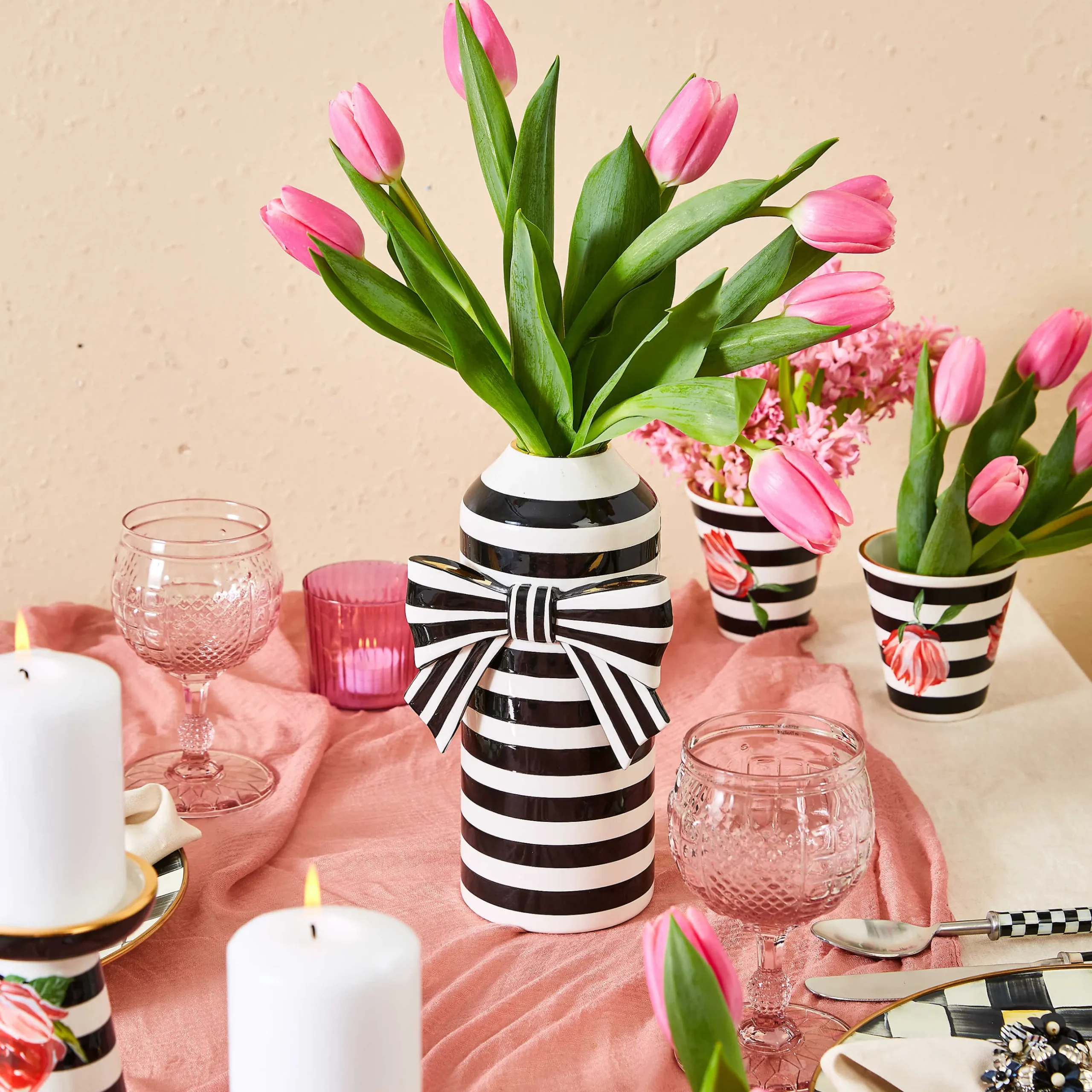 Room Accents|MacKenzie-Childs Courtly Bow Vase