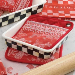 Cookware & Bakeware|MacKenzie-Childs Courtly Check 8 Baking Pan