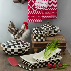 Cookware & Bakeware|MacKenzie-Childs Courtly Check 8 Baking Pan