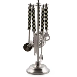 Drinkware|Bar Entertaining|MacKenzie-Childs Courtly Check 3260 Bar Tool Set