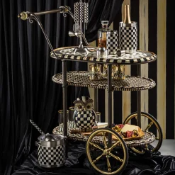 Drinkware|Bar Entertaining|MacKenzie-Childs Courtly Check 3260 Bar Tool Set