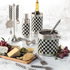 Drinkware|Bar Entertaining|MacKenzie-Childs Courtly Check 3260 Bar Tool Set