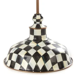 Lighting|MacKenzie-Childs Courtly Check 12 Barn Pendant Lamp