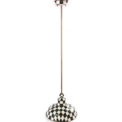 Lighting|MacKenzie-Childs Courtly Check 12 Barn Pendant Lamp