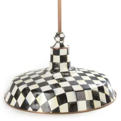 Lighting|MacKenzie-Childs Courtly Check 18 Barn Pendant Lamp