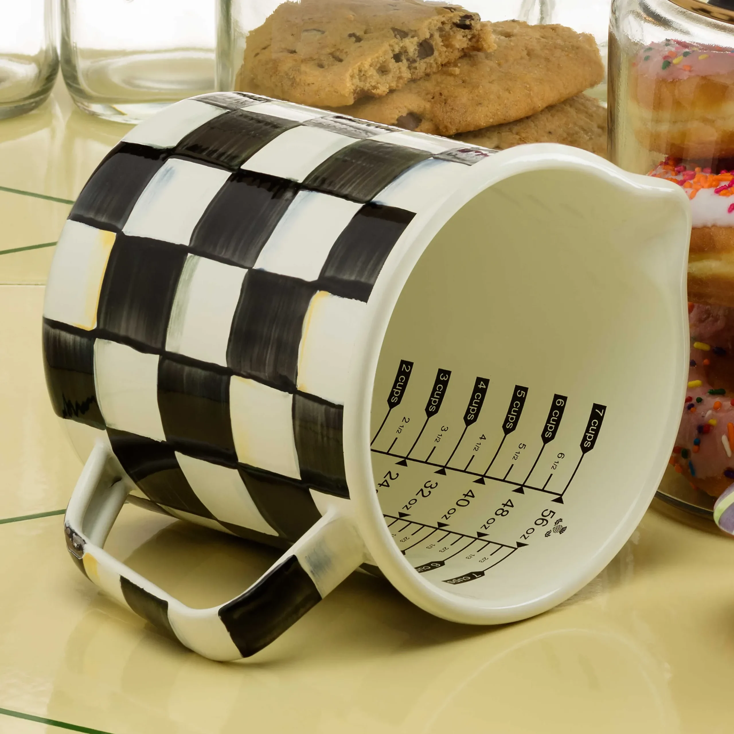 Kitchen Utensils & Tools|MacKenzie-Childs Courtly Check 7 Cup Measuring Cup