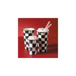 Drinkware|Bar Entertaining|MacKenzie-Childs Courtly Check 10 Ounce Tumbler