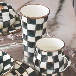 Drinkware|Bar Entertaining|MacKenzie-Childs Courtly Check 20 Ounce Tumbler