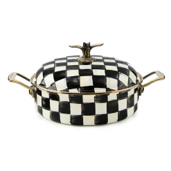 Cookware & Bakeware|MacKenzie-Childs Courtly Check 5 Quart Casserole