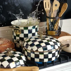 Cookware & Bakeware|MacKenzie-Childs Courtly Check 5 Quart Casserole
