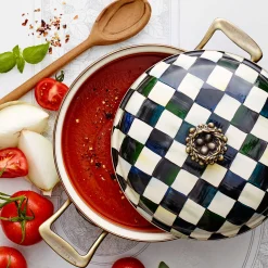 Cookware & Bakeware|MacKenzie-Childs Courtly Check 3 Quart Casserole