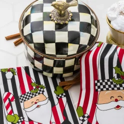 Fall Entertaining|Cookware & Bakeware|MacKenzie-Childs Courtly Check 2.5 Quart Saucepan