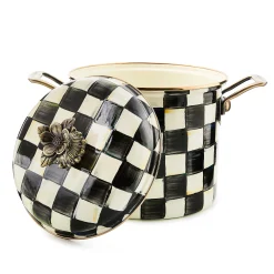 Cookware & Bakeware|MacKenzie-Childs Courtly Check 7 Quart Stockpot